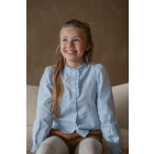 Like Flo blouses 131 Ice blue F508-5105
