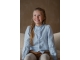 Like Flo blouses 131 Ice blue F508-5105