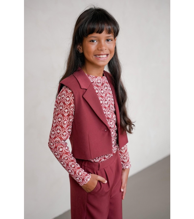 Like Flo truien & vesten 615 Cherry F508-5313