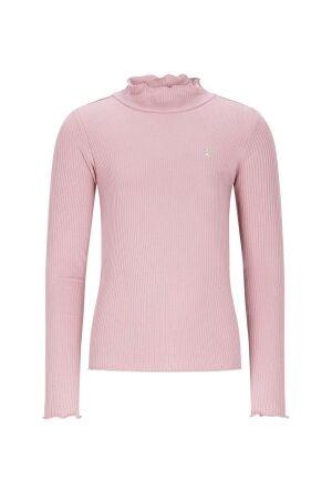 Like Flo Eef T-shirt met coll 200 Old pink