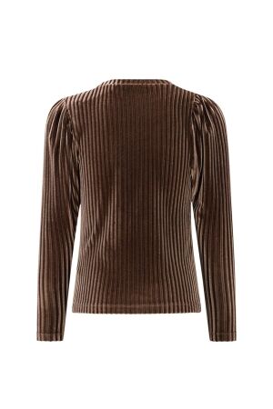 Like Flo shirts 470 Choco F508-5407