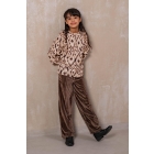 Like Flo broeken 470 Choco F508-5607