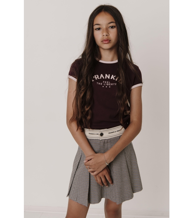 Frankie & Liberty rokken & skorts Mini Houndstooth FL25708