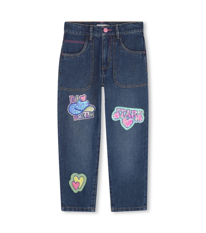 BillieBlush broeken Z28 Denim Indigo Blue U21327
