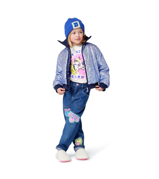 BillieBlush broeken Z28 Denim Indigo Blue U21327