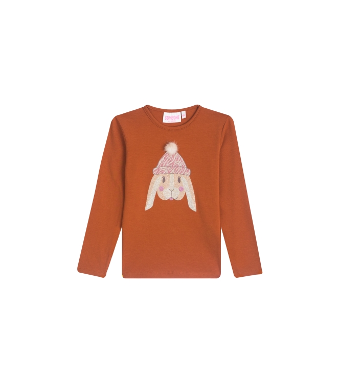 Someone shirts Cognac SG03.252.58423