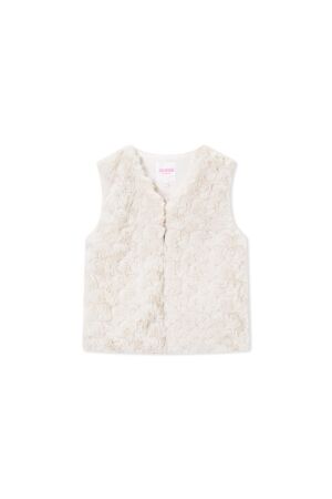 Someone Nel Gilet Dark Ecru