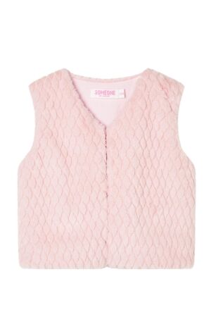 Someone Lizanne gilet Light Pink