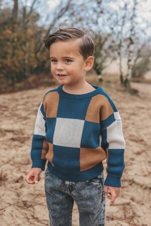 Your Wishes Chunky Sweater Stripe 998 Multicolor