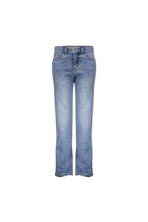 Geisha Jeans piping 000811 - stonewash denim