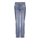 Geisha broeken 000810 - blue denim printed coated 51546K-10