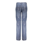 Geisha broeken 000810 - blue denim printed coated 51546K-10