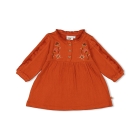 Feetje jurken 390 Terracotta 51400535