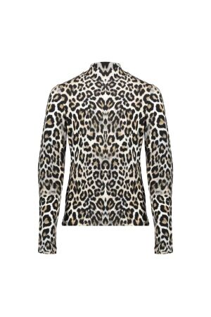 Geisha Top panter 000999 - black/sand