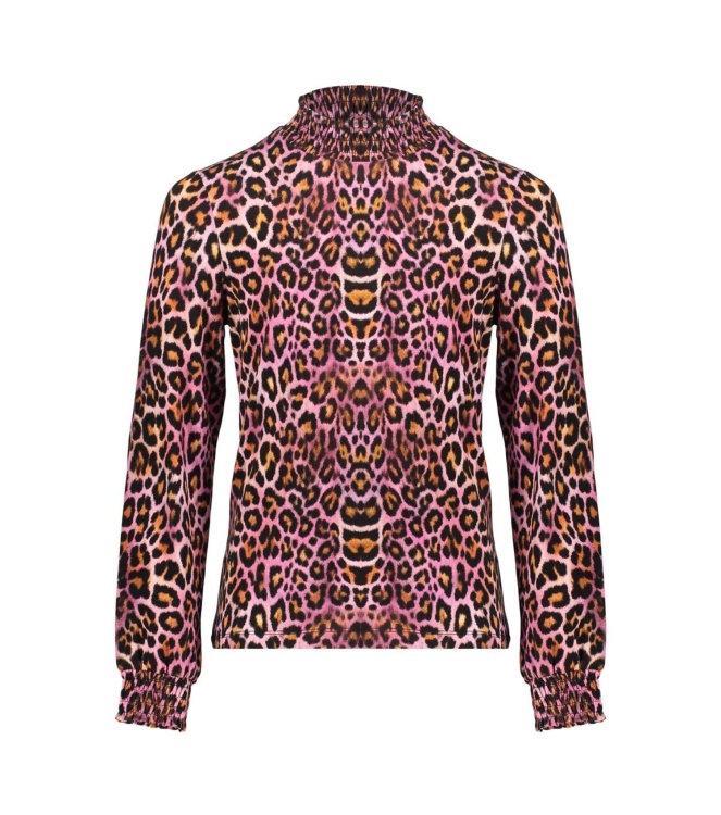 Geisha blouses 000445 - fuchsia/black 52626K-60