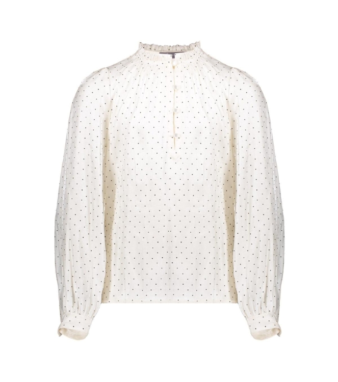 Geisha blouses 000017 - ivory/black 53547K-14