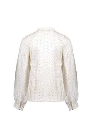 Geisha blouses 000017 - ivory/black 53547K-14