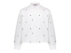 Geisha blouses 000000 - white/black 53548K-14