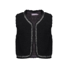Geisha blazers & gilets 000999 - black/tape black zigzag 55541K-19
