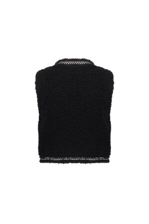 Geisha blazers & gilets 000999 - black/tape black zigzag 55541K-19