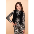 Geisha blazers & gilets 000999 - black/tape black zigzag 55541K-19