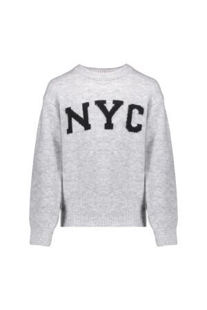 Geisha Pullover NYC 000925 - grey/black
