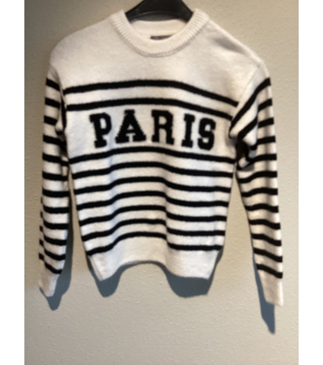 Geisha truien & vesten 000010 - off-white/black 54566K-23