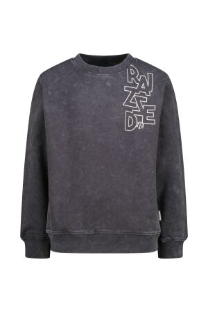 Raizzed truien & vesten 1653 Grey black R225KB340113-1653