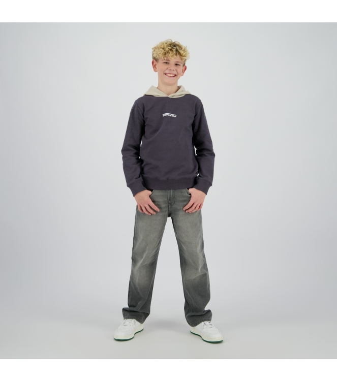 Raizzed truien & vesten 1653 Grey black R225KB346115-1653