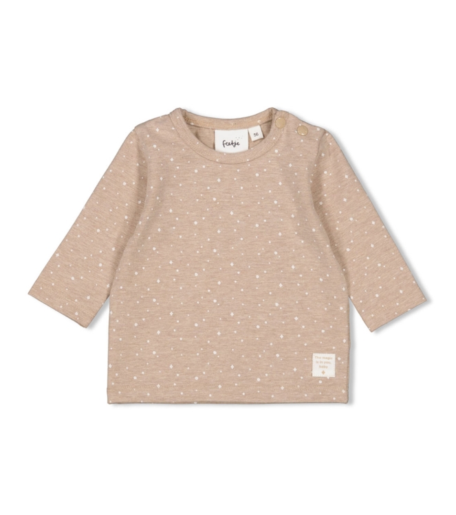 Feetje shirts 730 Taupe melange 51602274