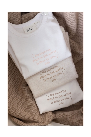 Feetje shirts 610 Offwhite melange 51602277