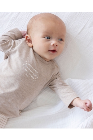 Feetje shirts 730 Taupe melange 51602278