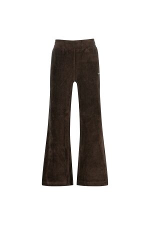 Raizzed Pemie Broek wide leg 1313 Deep brown