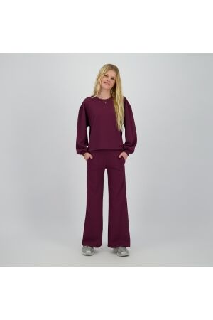 Raizzed Pleuni Broek wide leg 674 Dark grape