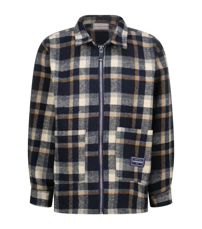 Vingino overhemden 100 Dark Blue AW25KB200147-100
