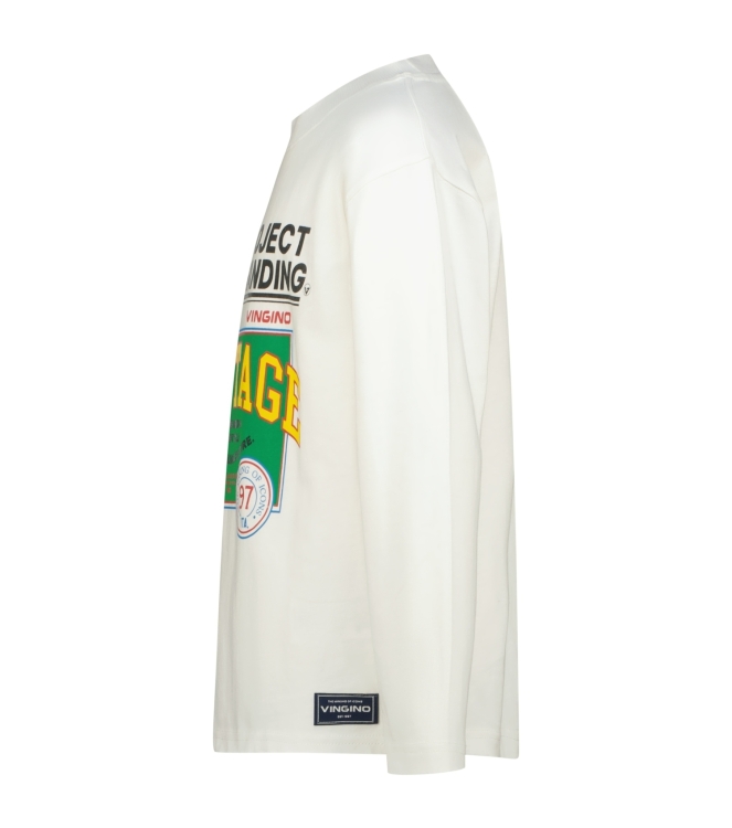 Vingino shirts 007 Cloud White AW25KB300140-007
