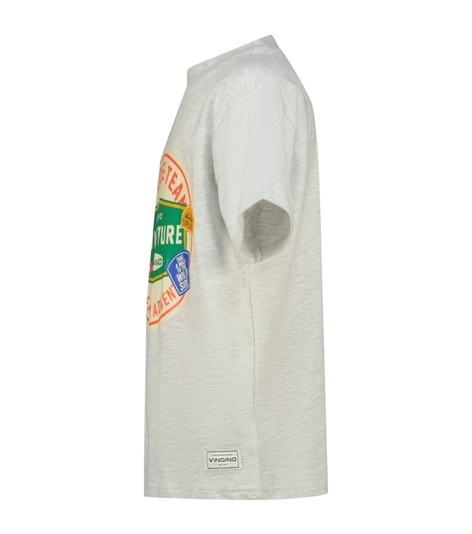 Vingino shirts 1325 Fearless grey melee AW25KB300183-1325