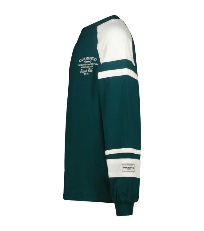 Vingino shirts 294 Dark jungle green AW25KB300203-294
