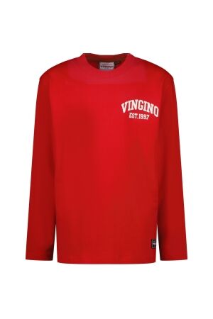 Vingino Icon-logo T-shirt 669 Ribbon red