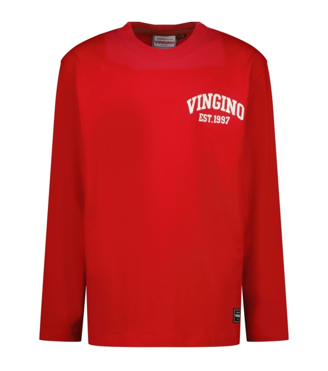 Vingino shirts 669 Ribbon red AW25KB300220-669