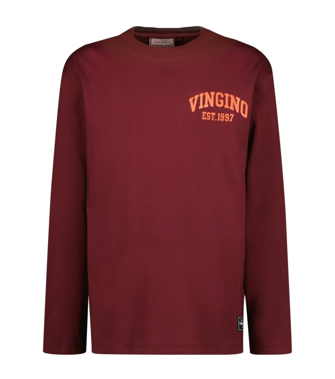 Vingino shirts 757 Chocolate truffle AW25KB300220-757