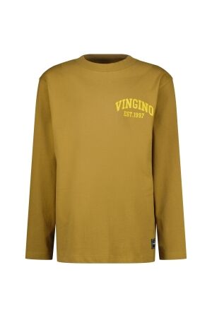 Vingino Icon-logo T-shirt 758 Dijon brown