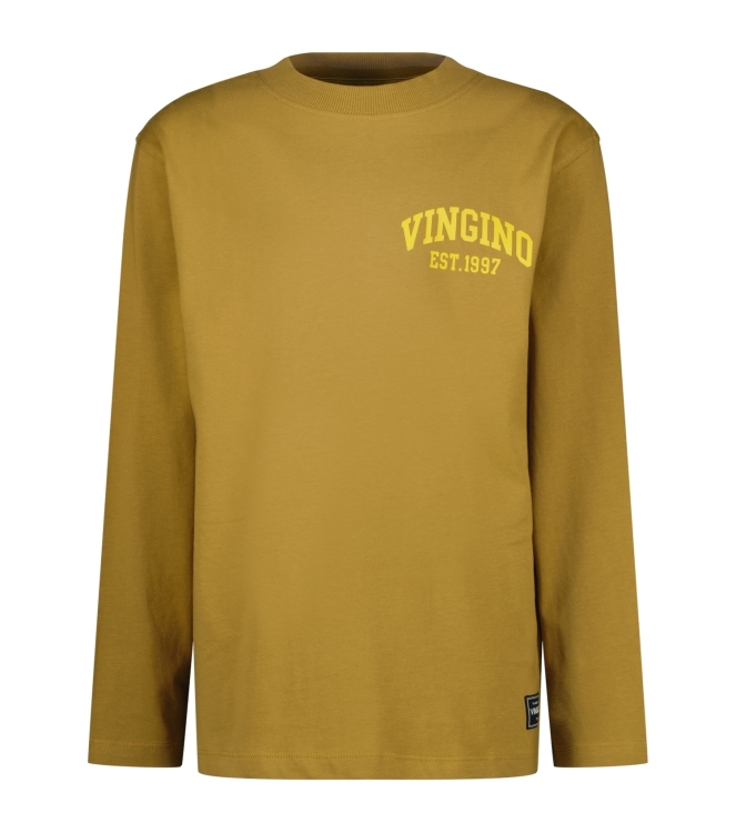 Vingino shirts 758 Dijon brown AW25KB300220-758