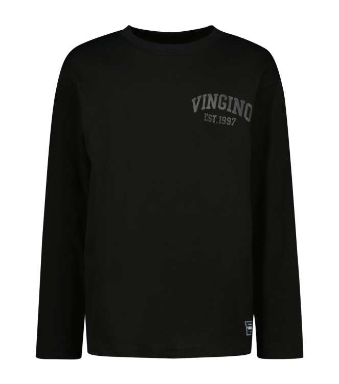Vingino shirts 944 Deep Black AW25KB300220-944