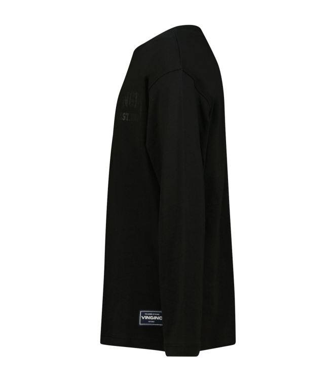 Vingino shirts 944 Deep Black AW25KB300220-944