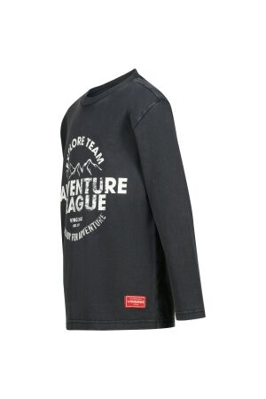 Vingino shirts 944 Deep Black AW25KB300235-944