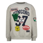 Vingino truien & vesten 1325 Fearless grey melee AW25KB340146-1325