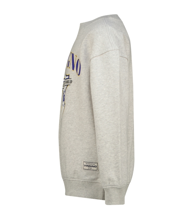 Vingino truien & vesten 1325 Fearless grey melee AW25KB340198-1325