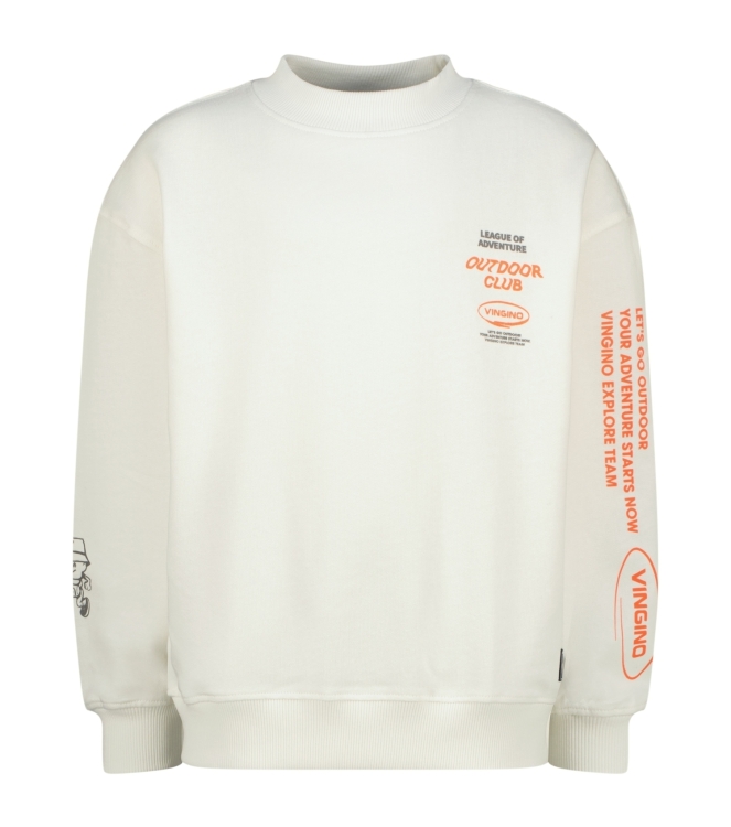 Vingino truien & vesten 007 Cloud White AW25KB340243-007