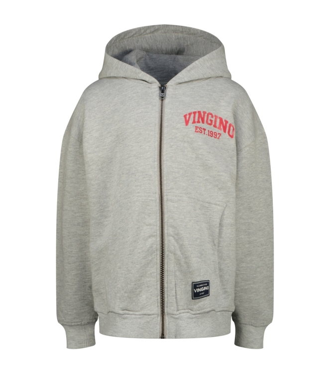 Vingino truien & vesten 1325 Fearless grey melee AW25KB348215-1325